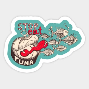Tuna fish Sticker